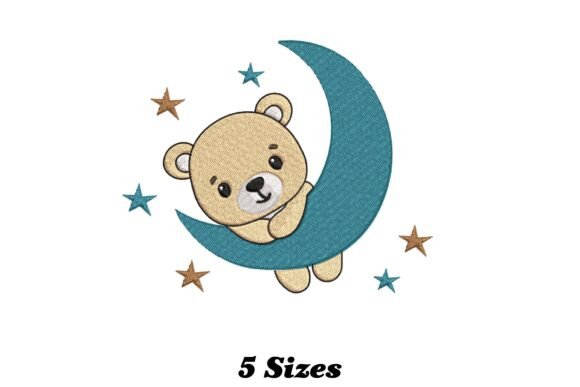 Baby Bear with Moon