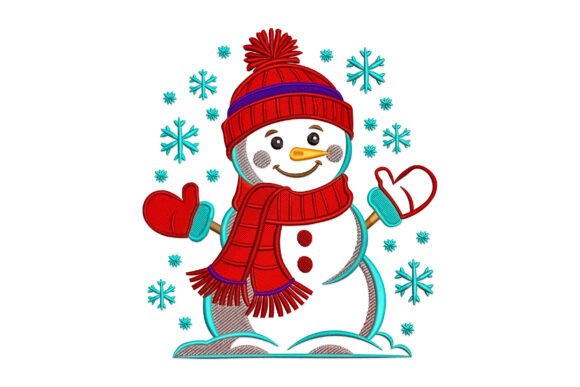 Cozy Snowman: A Winter Embroidery Design Worth Stitching?