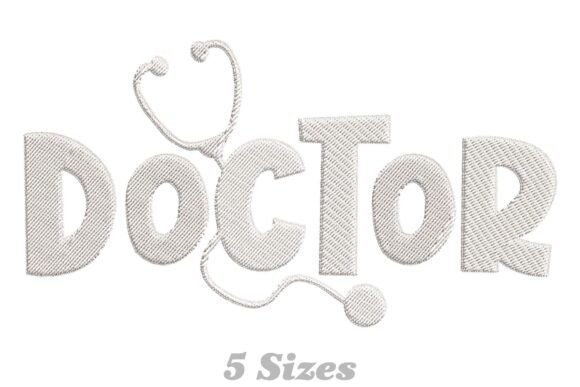 Doctor: A Charismatic Embroidery Design for Craft Fair Standouts