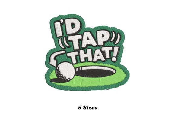 I'd Tap That Golf: A Smart Embroidery Pick for Small Business Merch