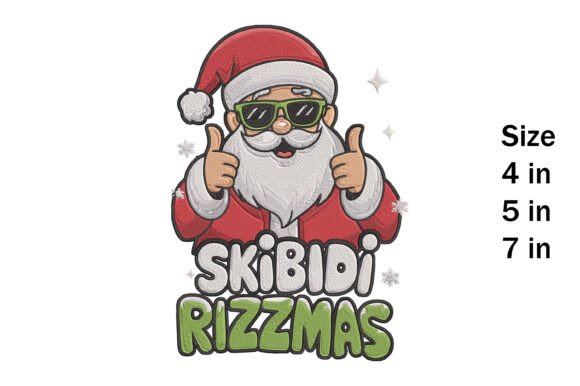 Skibidi Rizzmas Claus Funny