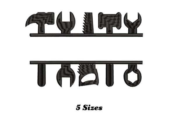 Tools Split Name Monogram: A Charming Touch for Boutique Apparel
