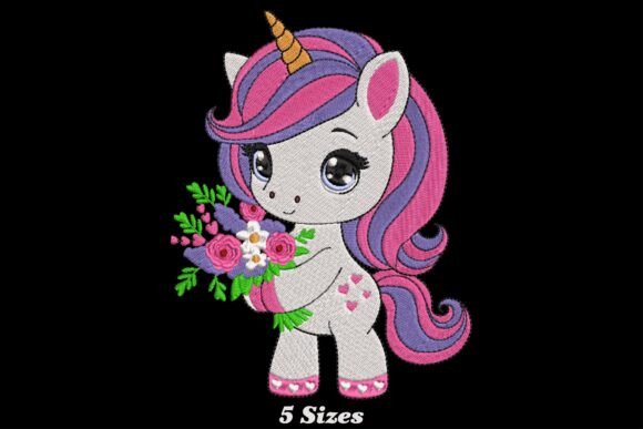 Unicorn with Flower: A Seasonal Embroidery Review