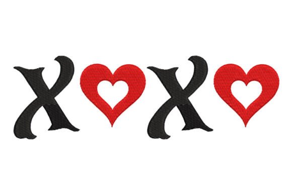 Xoxo Heart Valentine: A Seasonal Embroidery Pick